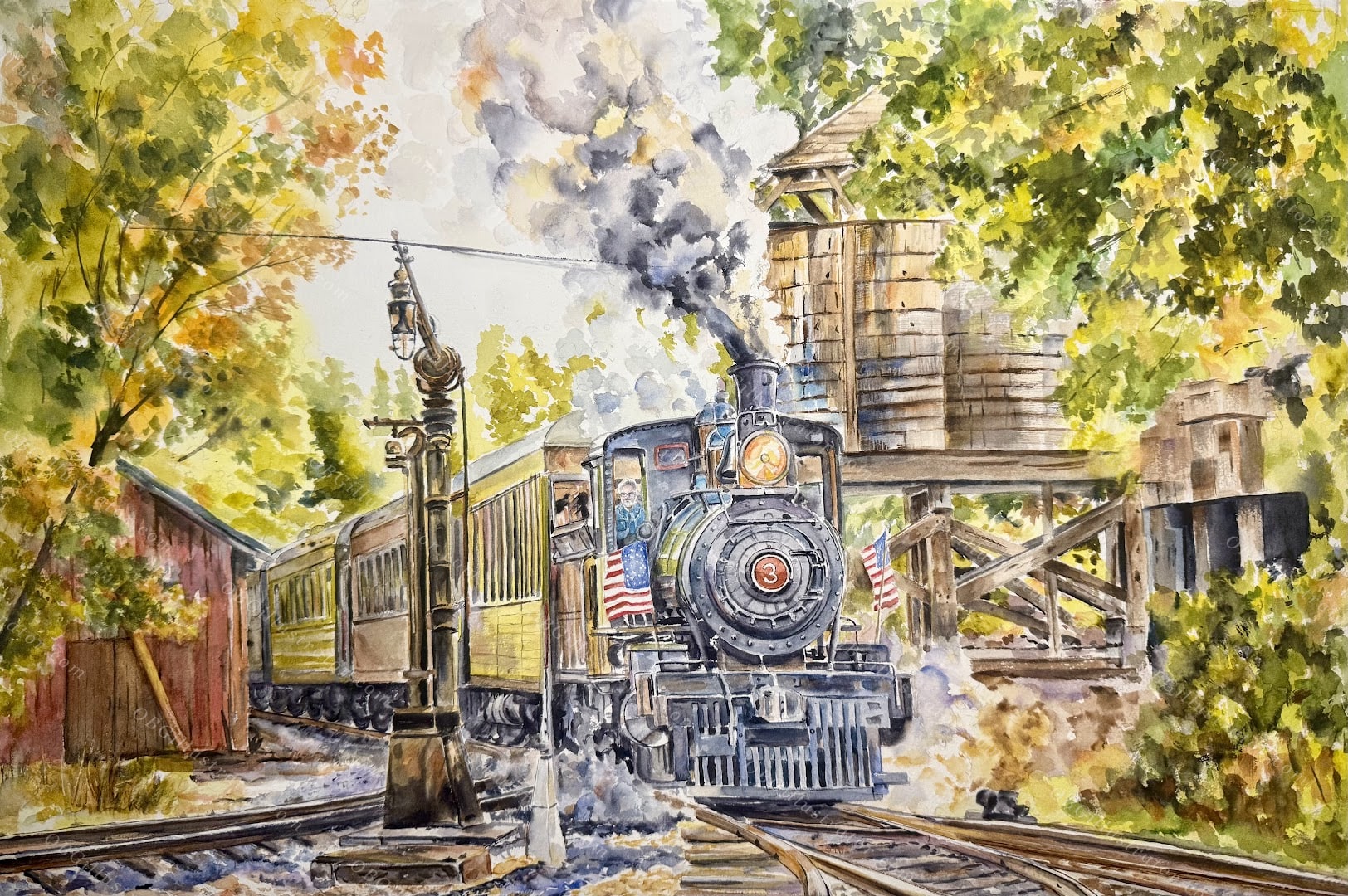 Autumn Arrival on Time