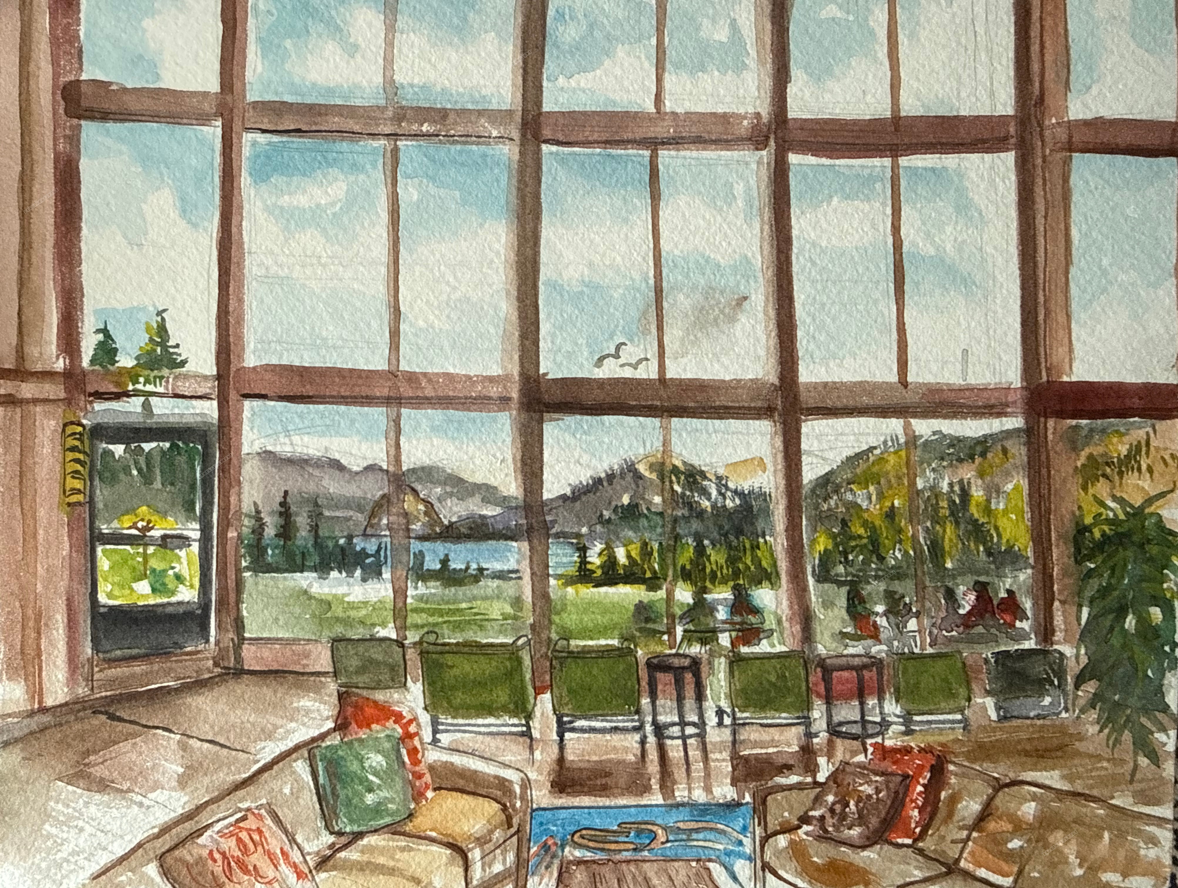 Skamania Lodge Lobby - Stevenson, Wa