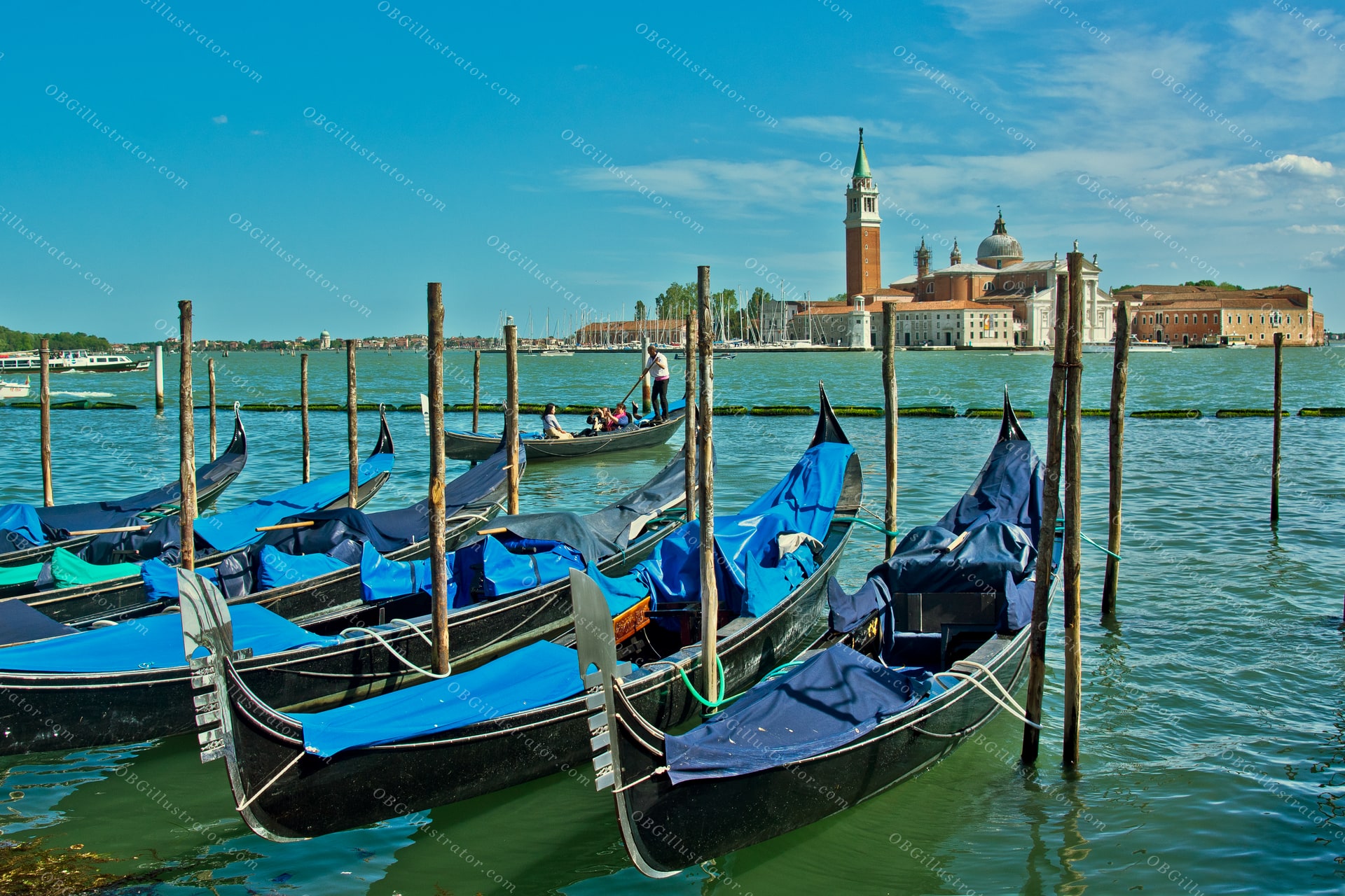 Gondolas Of Venice