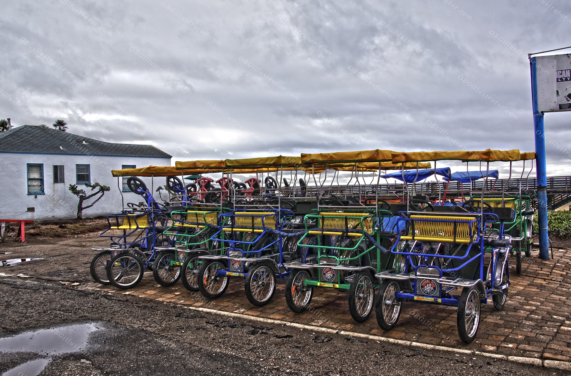 Surrey Bikes Of Pismo Beach
