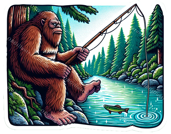 sasquatch fishing