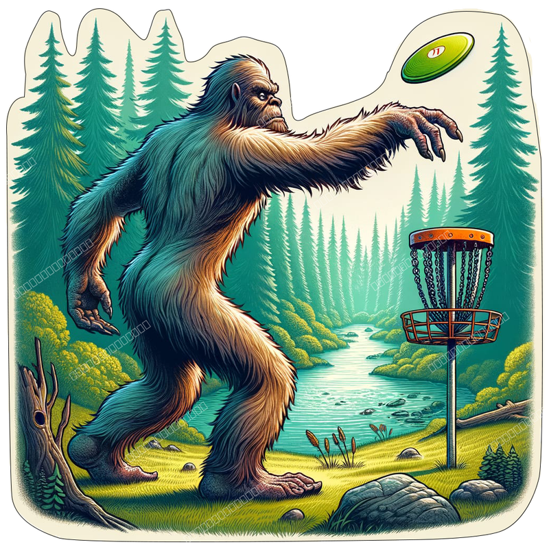 sasquatch frisbi