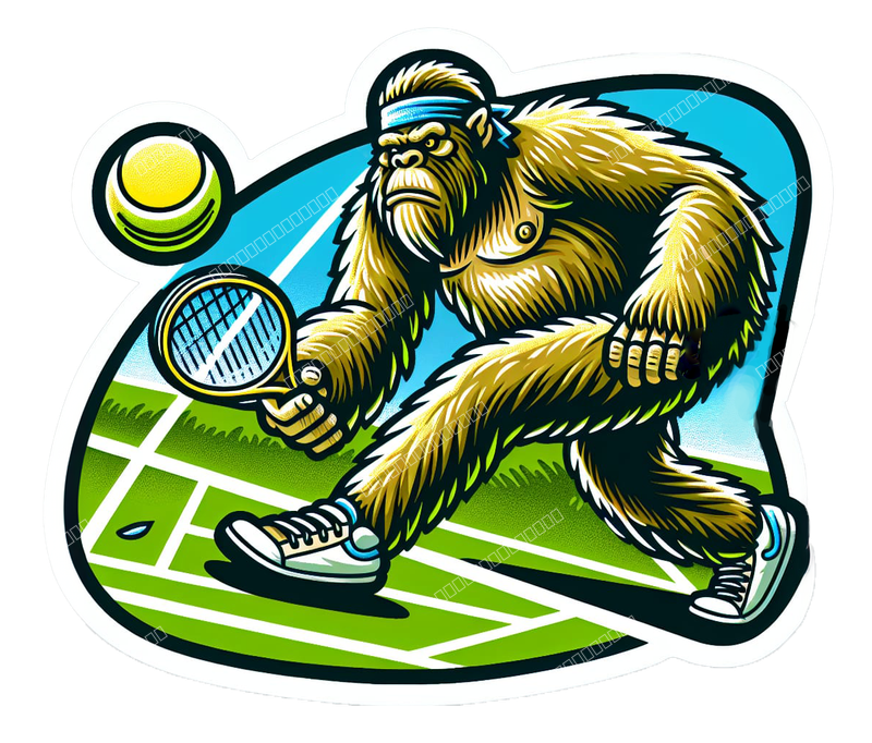 tennis sasquatch
